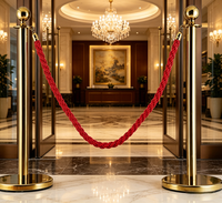 Poteaux de guidage pour files d'attente, Poteaux de séparation, Poteaux de bienvenue pour tapis rouge, Poteaux de bienvenue cérémoniels, Poteaux de salutation pour cérémonies