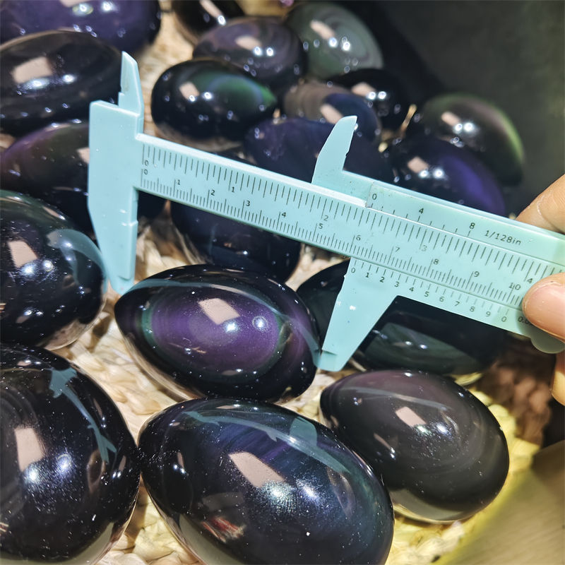 ไข่ออบซิเดียนสีรุ้ง