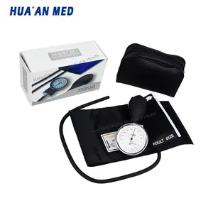 Hua an Med 65mm Large Dial Wholesale Price Manual Blood Pressure Monitor Medical Manual Upper Arm Aneroid Sphygmomanometer