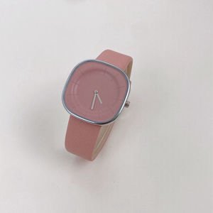 Reloj de Cuarzo Deportivo para Mujer, Nuevo y Moderno, con Esfera de Aleación y Cristal, y Correa de Cuero, Venta al Por Mayor - Product Image 1