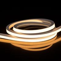 Lumières LED néon SMD2835 12x20mm IP67 avec fil de cuivre intégral, double couche de silicone, 12V/24V, bleu/jaune/orange, CRI élevé 90