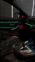 Kit d'éclairage ambiant dynamique 64 couleurs pour BMW Série 4 Coupé F32 M4 F82, accessoires d'éclairage LED intérieur style OEM