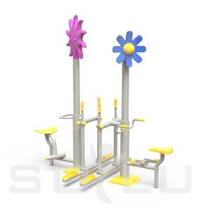 Children's Fitness Set, Waist Stretching Device, <b>Air</b> <b>Walker</b> (2 pieces), Bicycle - Product Image 1