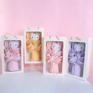 Wholesale Valentine's Day Birthday Gift Cartoon Bouquet Wholesale Stall Teachers' Day Gift Box Set