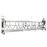 Plateforme d'accès suspendue galvanisée à chaud anti-corrosion ZLP630, gondole électrique pour la rénovation de bâtiments de grande hauteur