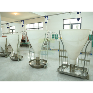 เครื่องให้อาหารสุกรอัตโนมัติ GREAT FARM (สำหรับอาหารเปียกและแห้ง) ผลิตจากพลาสติกคุณภาพสูงและสแตนเลส - Product Image 2