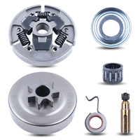 Kit de roulement à aiguilles pour tambour d'embrayage 3/8-7T pour tronçonneuse Stihl 017 018 021 023 025 MS170 MS180 MS210 MS230 MS250 avec E-Clip