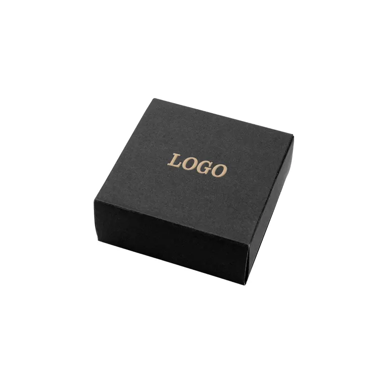 Kunden spezifische LOGO Schubladen box Rindsleder/weiße Karte/schwarze Pappe Geschenks chu blade Box Verpackung kleine Geschenk box