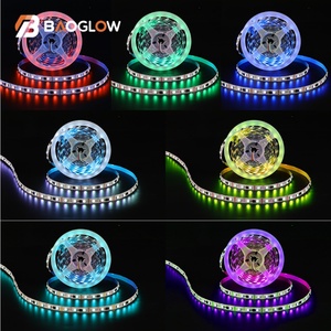 ไฟ LED RGB แบบเส้น รุ่นใหม่ 10W/M 12V 24V 10 มม. สายที่สาม Smart SMD 5050  ความยาว 5 เมตร สำหรับทีวี ชิป IC TM1903/2811 - Product Image 5