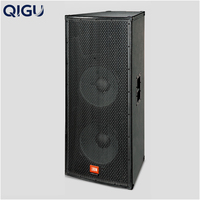 aP215A Enceinte PA professionnelle double 15 pouces 400W RMS 4Ω 98dB haute sensibilité pour scène, spectacles en direct, bars et KTV