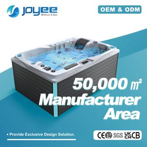 JOYEE Garden Hottub Mini Jacuzzis pour 2 personnes Importé Acrylique Gecko Control Outdoor <span class=keywords><strong>Whirlpool</strong></span> Hot Tub <span class=keywords><strong>Spa</strong></span> avec haut-parleur de musique - Product Image 1