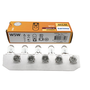 Bombillas Halógenas T10 para Luz de Estacionamiento/Tablero <span class=keywords><strong>PHILIPS</strong></span> PremiumVision 12961CP W5W 12V 5W W2.1x9.5d, Lámpara Indicadora ECE - Product Image 4