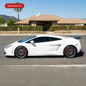 ชุดบอดี้ไฟเบอร์คาร์บอนใหม่สำหรับ lambLamborghini Gallardo LP550 560 <span class=keywords><strong>570</strong></span> D สไตล์กันชนหน้ากระโปรงข้างสปอยเลอร์อัพเกรด - Product Image 2