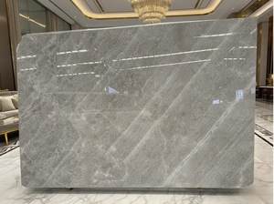 Dalle Plate d'Intérieur en Pierre de Marbre Naturel Château en Pierre Grise Escalier de Comptoir Marches Carreaux de Céramique Maison - Product Image 5