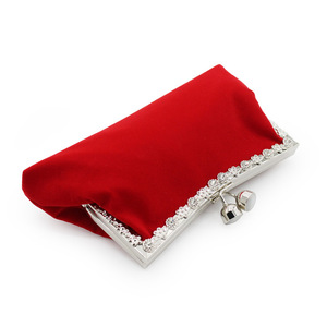 Custom Logo Solid Color Slim Fashion Clutch <b>Bag</b> Elegant Evening Handbag Lightweight <b>Bag</b> for Formal Gathering Clutch <b>Bag</b> Evening - Product Image 4