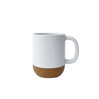 Lot de mugs à café en céramique noirs avec fond en liège et couvercle, assortiment pour fournisseurs, produit en gros, stock et expéditions