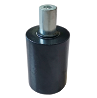 Roda Caster Baja Padat Mesin Presisi 4" X 6" Nose Roller Roll-off Container Parts As Roda Dapat Di-untukkan Pelumasnya Kapasitas Beban 1500kg Tidak