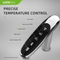Filtre à eau par osmose inverse de haute qualité, refroidisseur d'eau automatique, réservoir sans eau, purificateur d'eau chaude et froide, robinet intelligent pour hôtel