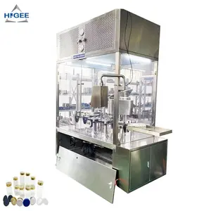 Automatic filling crimping capping machine for vial glass penicillin bottle oral ampoul filling and sealing machine