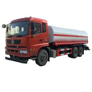 Dongfeng 새로운 모델 18000 리터 6x4 바퀴 물 유조선 트럭 스프링클러 트럭