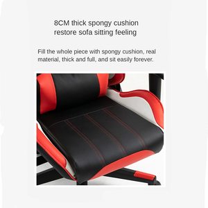 Precio barato Ofertas personalizadas PU cuero Scorpion Pro negro y rojo Oficina <span class=keywords><strong>Gamer</strong></span> Gaming <span class=keywords><strong>silla</strong></span> para ordenador PC juego - Product Image 4