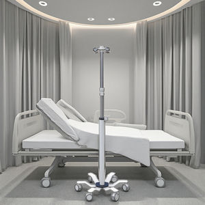 Tiang <span class=keywords><strong>IV</strong></span> penyangga roda, tiang <span class=keywords><strong>IV</strong></span> tugas berat <span class=keywords><strong>IV</strong></span> kaki tetes medis dengan roda dapat diatur - Product Image 3