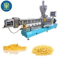 Ligne de production de pâtes entièrement automatique, nouveau modèle, industrielle, pour la fabrication de pâtes sèches, de macaronis et de spaghetti.