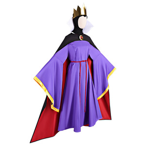 Costumi di Halloween per Donne Adulte, Cosplay Regina Madrina, Storia della Cenerentola, Regina Cattiva, Set Completo in Poliestere - Product Image 6