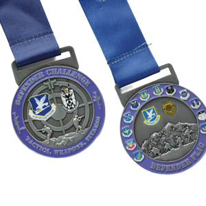 Fábrica China al por mayor personalizado lindo dibujos animados niños deporte competición recuerdo insignia zinc esmalte 3D Logo medalla solapa Pin - Product Image 6