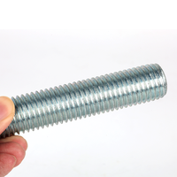 ASME B18.31.2 ASTM A193 B7 Alloy Steel Blue-White Zinc Plated Full Thread Stud and ASTM A194 2H Heavy Hex Nuts