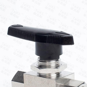 Vannes à boisseau sphérique manuelles TaiKS à montage sur panneau, vannes à boisseau sphérique à filetage interne pour instruments, pour eau, gaz, air comprimé - Product Image 2