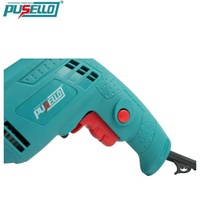 Ensemble de perceuses électriques PUSELLO, perceuse à main électrique 450W, perceuses électriques à vitesse variable 10 mm pour le bricolage à domicile