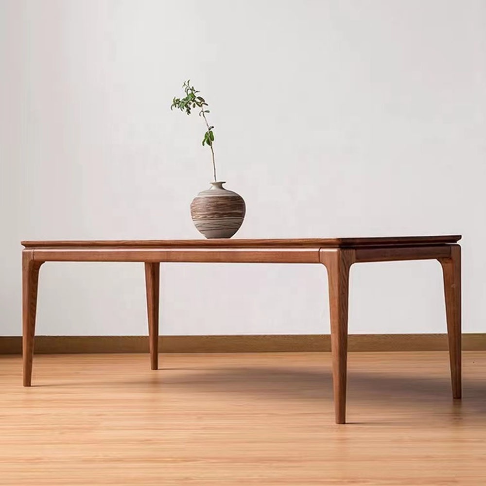 Wooden Home Low Floor Table Modern Minimalist Coffee Table Solid Wooden Furniture Tea Table for Living Room