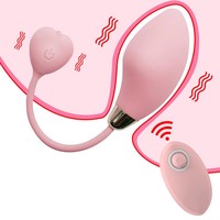 Antpop USB-Aufladbarer 10-Frequenz Doppel-Vibrations-Latex Wasserdichter Faltbarer Vibrator 55DB