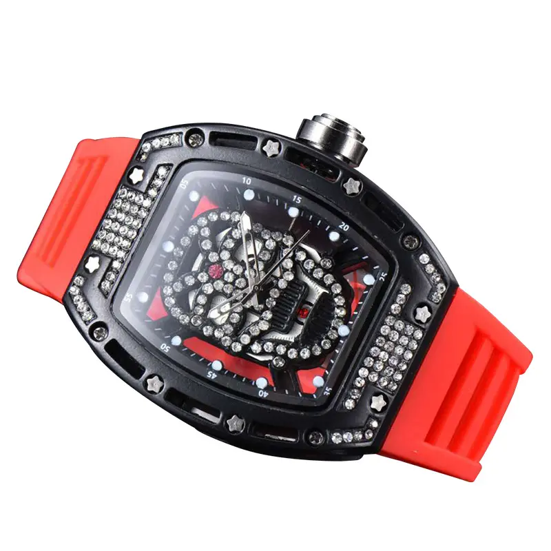 Nouveaux hommes richard Top marque de luxe célèbre montre mode décontracté multi-fonction montre-bracelet à Quartz