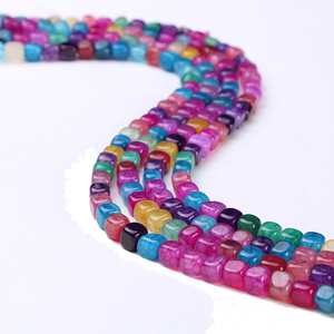 WENCHI - Piedras Preciosas de Ágata Natural de Alta Calidad, Corte Brillante, Cuentas Rojas para Joyería, 8 mm, Atractivo Decorativo, Opción de 3 mm Disponible - Product Image 6