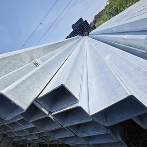 Mạ kẽm vuông/Ống thép hình chữ nhật cho cấu trúc nhà kính tấm Trần polytunnel hình chữ nhật rỗng phần - Product Image 3