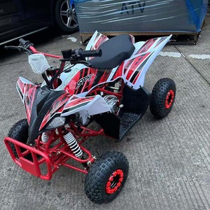 ZHUOXUAN Cuatrimoto Todoterreno de 110cc para Niños, ATV Juvenil con Construcción de Plástico y Hierro para Jugar en la Granja y Fuera de Carretera - Product Image 4