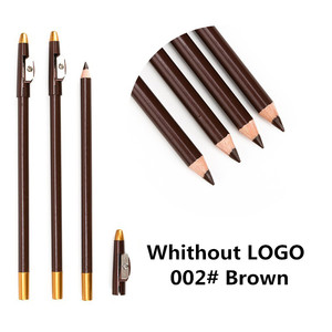 Matita per Occhi per Commercio Estero, Fusto in Legno Bianco Puro, Cosmetico Senza Logo, con Temperino Incluso - Product Image 3