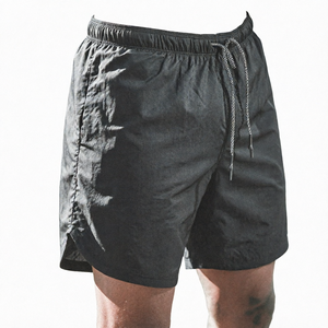 Custom Logo Men's Running <b>Shorts</b> Quick Dry Elastic Waist Sports Training Gym <b>Shorts</b> with Drawstring - Product Image 1