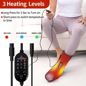 Alat Pijat Kaki dengan Fungsi Musik untuk Kaki, Pergelangan Kaki, Neuropati, Penghangat Kaki untuk Meredakan Tendonitis Achilles, Bertenaga Listrik - Product Image 4