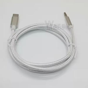 <span class=keywords><strong>Adaptador</strong></span> <span class=keywords><strong>de</strong></span> Audio <span class=keywords><strong>Auxiliar</strong></span> para Teléfono Tipo-C y 3.5mm para Altavoz <span class=keywords><strong>de</strong></span> Coche, Portátil, Teléfono Móvil con Salida AC/DC - Product Image 5