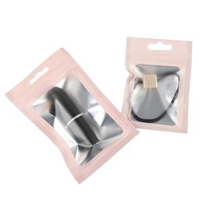 Mylar Ziplock Thực Phẩm Lưu Trữ Túi Với Cửa Sổ Rõ Ràng Matte Tự Niêm Phong Mùi Bằng Chứng Bao Bì Bền Foil Pouch - Product Image 3