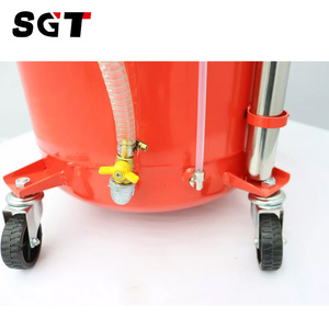 Récupérateur d'<span class=keywords><strong>huile</strong></span> de vidange d'<span class=keywords><strong>huile</strong></span> usagée portable 2 en 1 avec hauteur réglable et égouttoir pneumatique de 80 L - Product Image 5