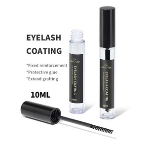 GLAMLASH 2 pièces 10 ml, imperméable, résistant à l'huile, coiffage persistant, prolonge le temps de greffe, revêtement scellant pour <span class=keywords><strong>cils</strong></span> - Product Image 1