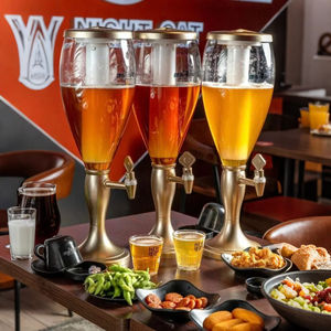 Dispensador de Barril de Cerveza de 3L, Torre de Bebidas, Dispensador de Vino, Dispensador de Bebidas para Fiestas, Barril de Cerveza de Barril para Restaurante - Product Image 1
