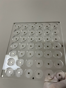 DIY renk göz farı özel etiket akrilik paleti göz farı paletleri hiçbir logo boş makyaj göz farı paleti organizatör - Product Image 6