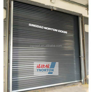 Porte graphique industrielle en acier et en plastique roulante <span class=keywords><strong>électrique</strong></span> et manuelle au design moderne Porte enroulable bon marché en gros - Product Image 2