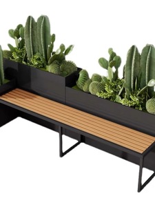 Thương mại và dân cư sử dụng Heavy Duty thép <span class=keywords><strong>planter</strong></span> hộp vuông kim loại <span class=keywords><strong>planter</strong></span> hộp trong nhà ngoài trời thép <span class=keywords><strong>planter</strong></span> - Product Image 2