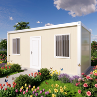 Maisons préfabriquées modernes de 20 et 40 pieds, maisons modulaires compactes en kit, maisons conteneurs mobiles, portables et démontables